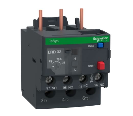 Relé Térmico 23-32A 1NA+1NF LRD32 Schneider Eletric