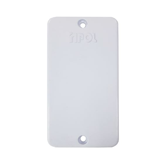 Tampa Cega Para Condulete 1/2" e 3/4" PVC Branco
