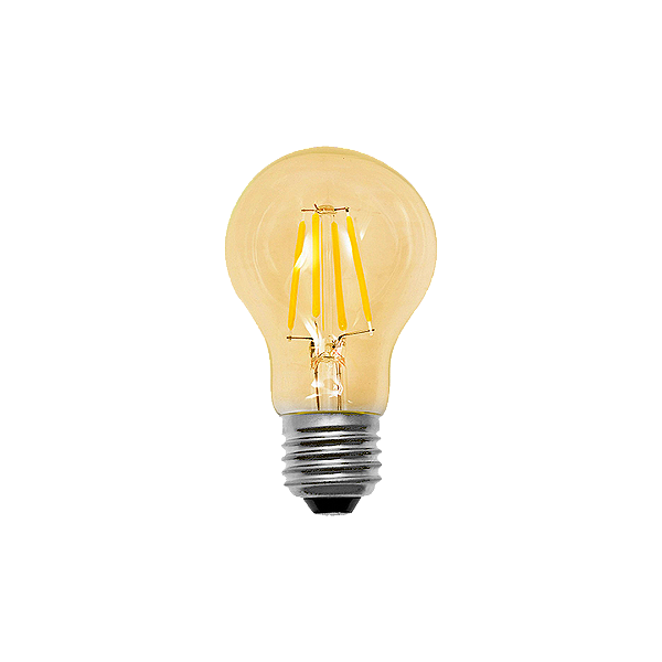 Lampada LED Bulbo Filamentada  A60 4W 2200K 400LM