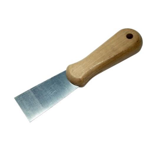 Espátula Rígida Com Cabo Madeira 4cm Dtools