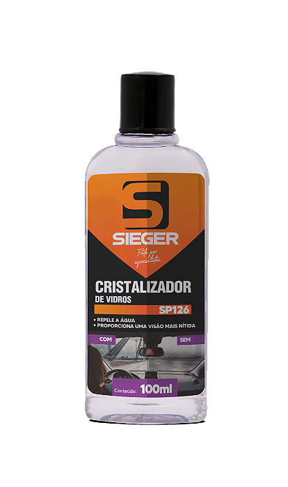 Cristalizador De Vidros 100ML SP126 Sieger