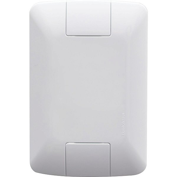 Placa Cega 4x2 com Suporte Aria Branca Tramontina