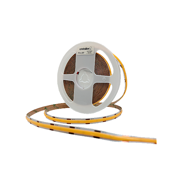Fita LED COB 5 Metros 12V 10W/m 4000K 1000lm/m 480 LED/m IP20 Cristallux