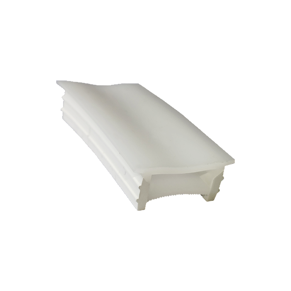Perfil de Silicone Embutir Flexível 26x11mm para Fita LED Cristall Pro Mena Cristallux
