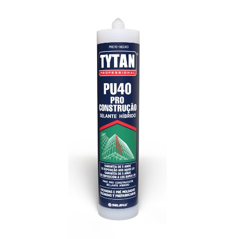 Selante PU40 Preto 400g Pro Construção Tytan