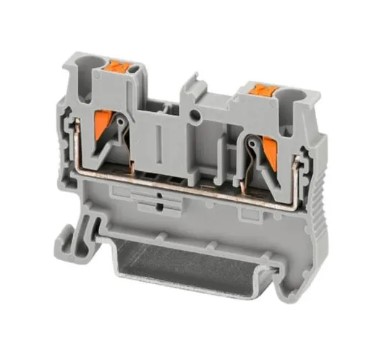 Borne Conector de Passagem PT 2,5 Push-In Cinza 3209510 Phoenix Contact