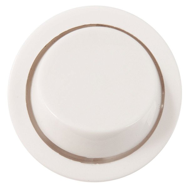 Interruptor Redondo Simples 10A 250V Branco para Móveis Tramontina