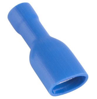 Terminal Faston Fêmea Pré-Isolados 2,5mm² Azul 100 Peças Tramontina
