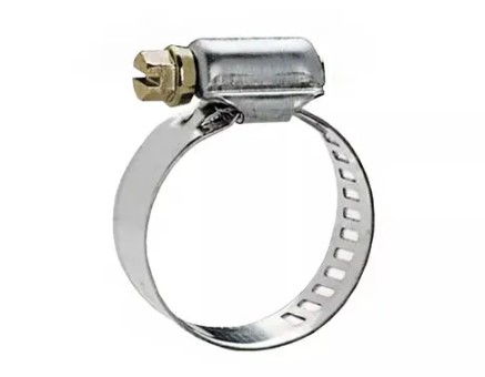 Abraçadeira Rosca Sem Fim L9.5 25x38mm (1" a 1.1/2") Zincada