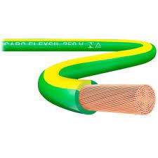 Cabo flexível 01,50MM 450/750V verde/amarelo Corfio