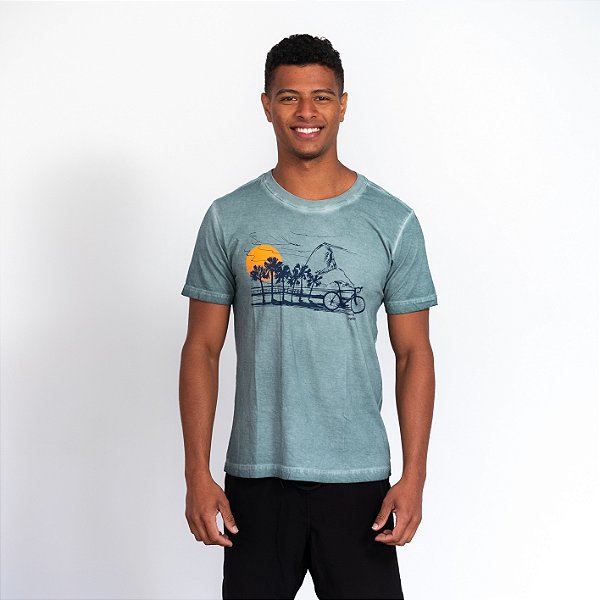 Camiseta Algodão Cinza Seco - Botafogo