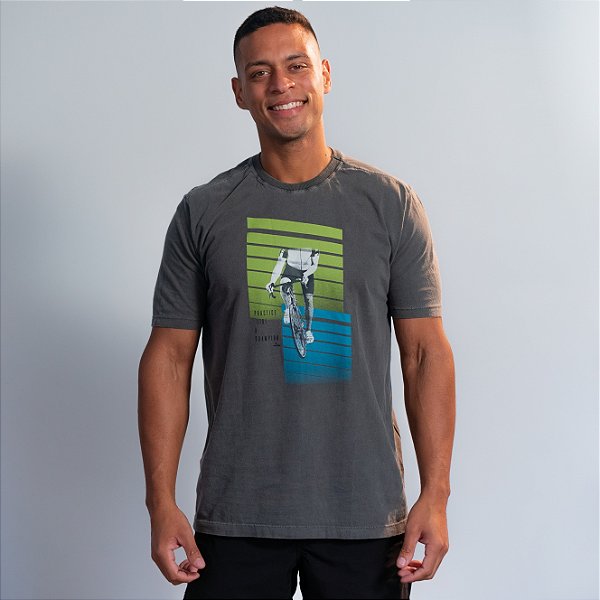 Camiseta Algodão Chumbo - Practice Like a Champion