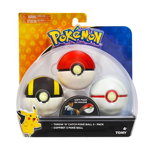 Pokémon Kit Pokebola com 3