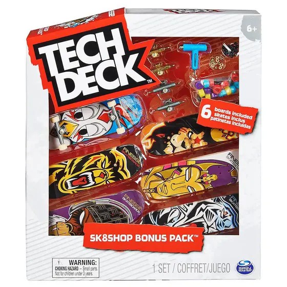 Skate de Dedo 96mm - Tech Deck - Sortido