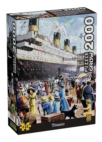 Quebra Cabeça Puzzle Titanic 2000 Peças