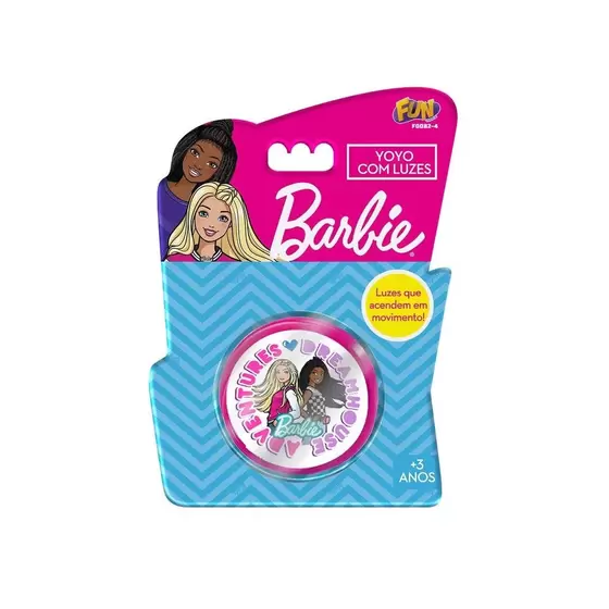 Brinquedo Ioio da Barbie Com Luzes