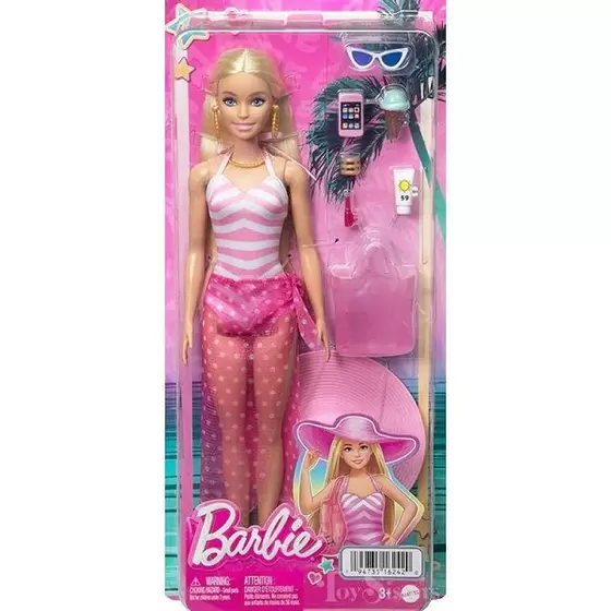 Boneca Barbie Malibu com Acessórios