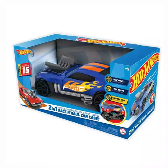 Hot Wheels Porta Carrinhos Radical 2 Em 1