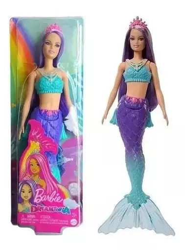 Barbie Fantasy Sereia Basica - Sortidas Hgr04 - Mattel - Atacado