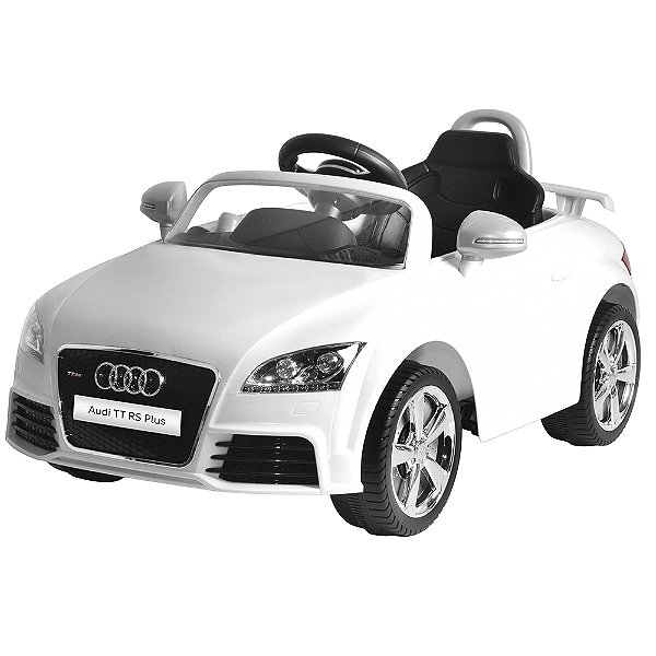 Mini Veículo Elétrico Infantil Audi TT Branco