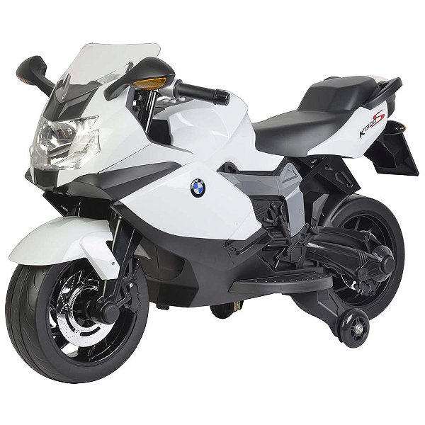 Moto Elétrica Infantil BMW K1300S Branca
