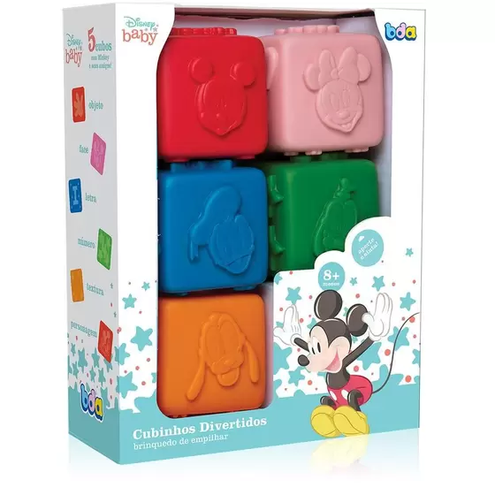 Cubinhos Divertidos Disney Baby