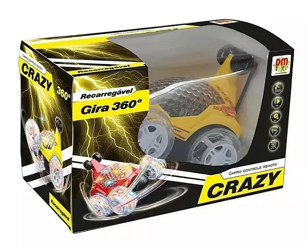 Carro De Controle Remoto Crazy Sortidos