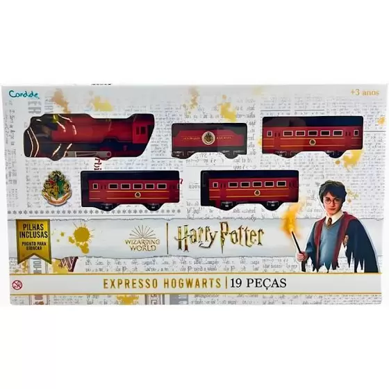 Brinquedo Ferrovia Mágica Harry Potter Expresso Hogwarts