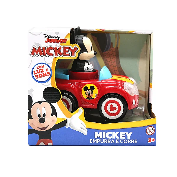 Carrinho Mickey Push & Go