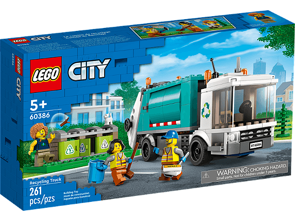 Lego City Caminhão de Reciclagem