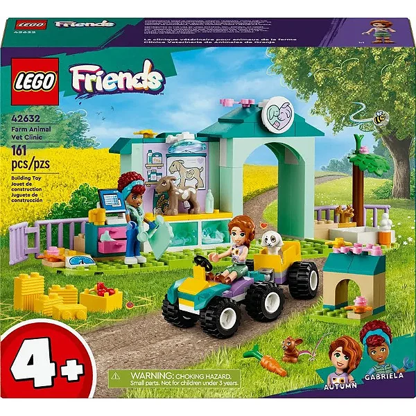 Lego Friends Clínica Veterinária de Animais de Fazenda
