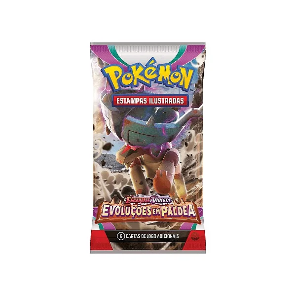 Booster Pokémon Escarlate e Violeta Evoluções em Paldea