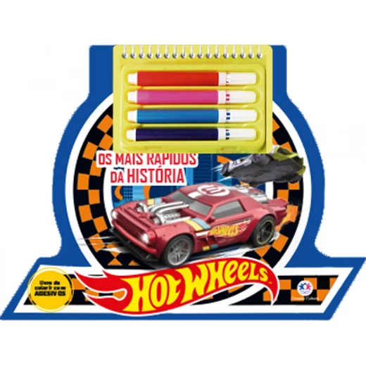 Livro Hot Wheels Os Mais Rápidos Da História