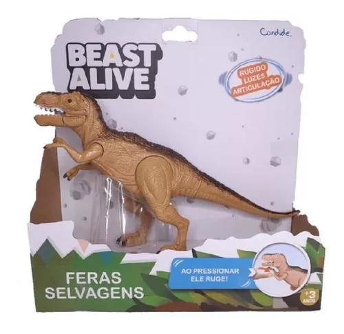Beast Alive Feras Selvagens C/ Som e Luz Sortidos
