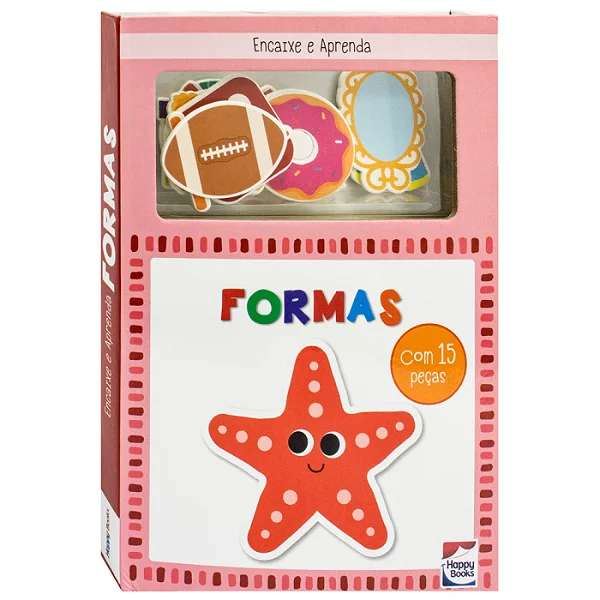 Livro Encaixe e Aprenda Formas