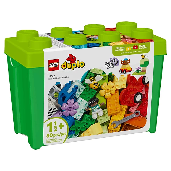 Lego Caixa De Tijolos Para Carros e Caminhões