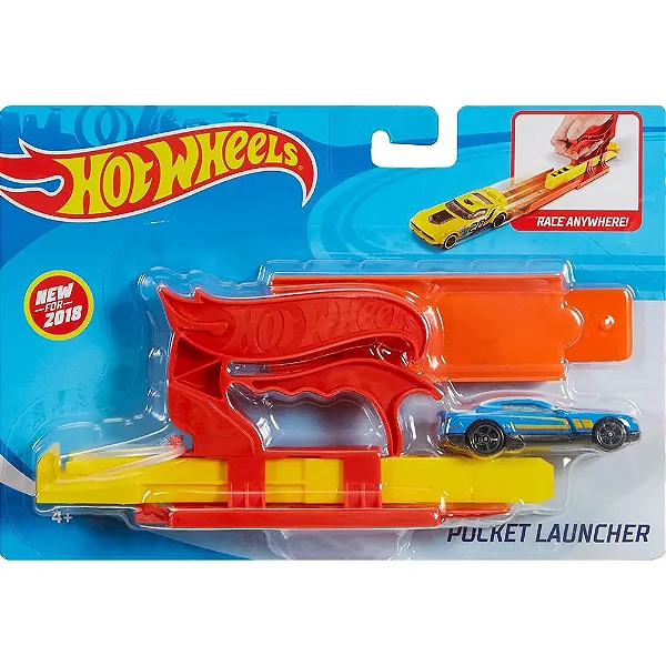 Hot Wheels Lançador Básico c/ Carro Sortidos