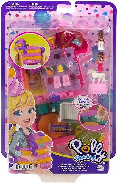 Boneca Polly Pocket Micro Festa De Pinhata