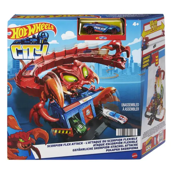 Hot Wheels Pista City Ataque do Escorpião