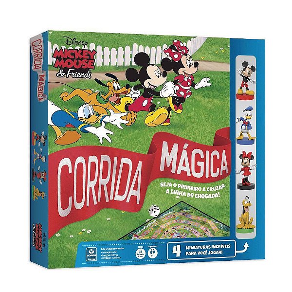 Jogo Corrida Magica Disney - Mickey e amigos