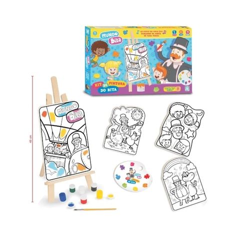 Kit Pintura Patrulha Canina Nig Brinquedos