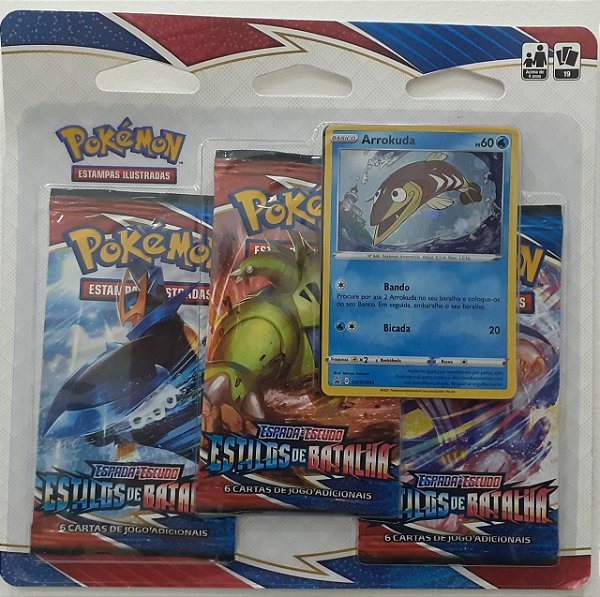 Jogo de Cartas Pokémon - Blister Triplo - Realeza Absoluta