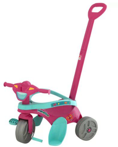 Triciclo Infantil Mototico - pedal rosa