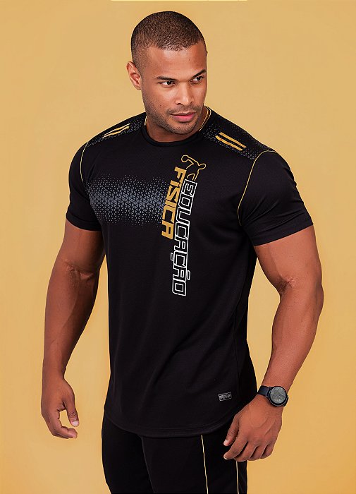 Camiseta Educação Física 2024 Preta - masculina
