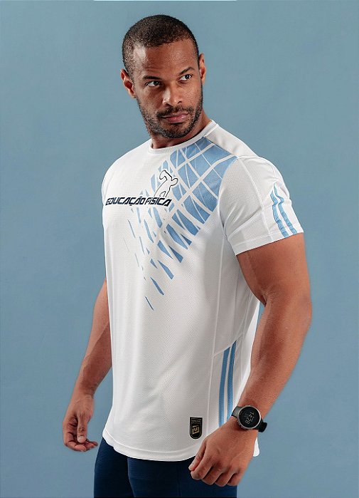 Camiseta Educação Física 2026 Branca - masculina