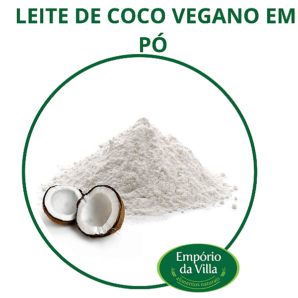 Leite de coco em pó Vegano