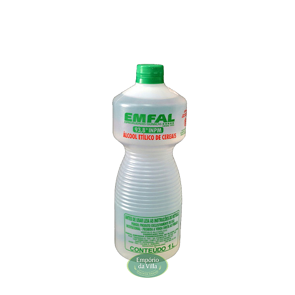 Álcool de cereais 1 litro