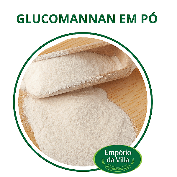 Glucomannan em pó- Fibra Kpnjac