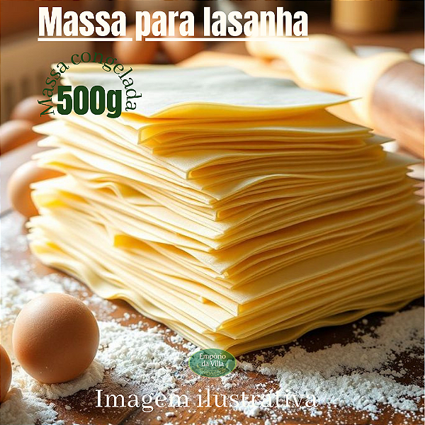 Massa para lasanha 500g