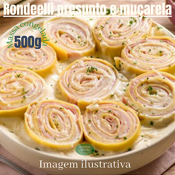 Rondelli presunto  muçarela 500g